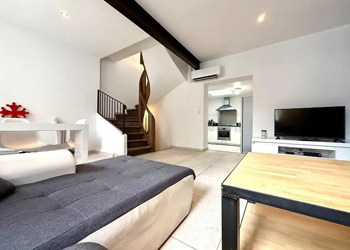 L'eva-ambre - 2 - Parking & Clim Apartment *