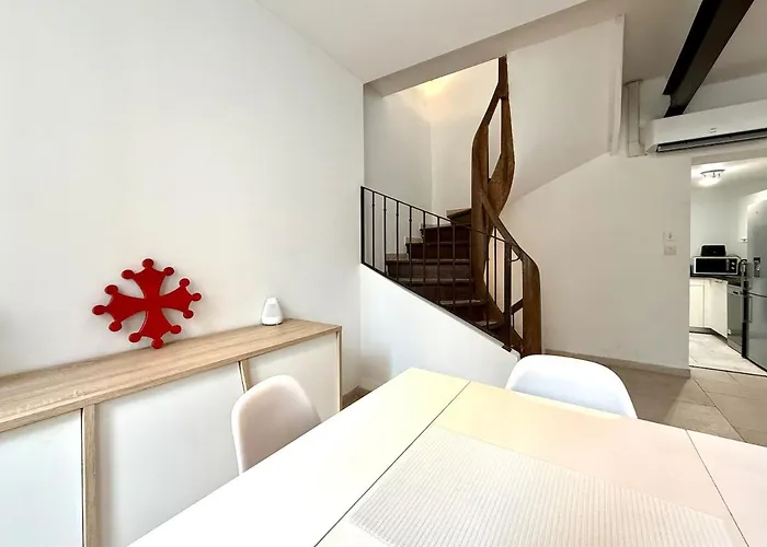 L'eva-ambre - 2 - Parking & Clim * Carcassone